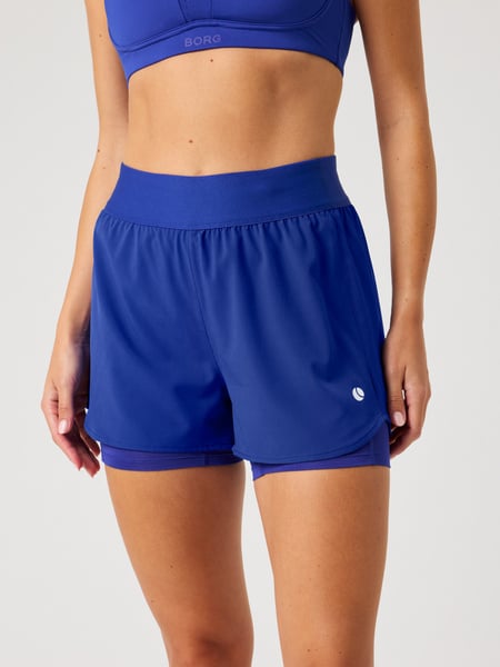 Björn Borg Ace 2 In 1 Shorts Blå, XL