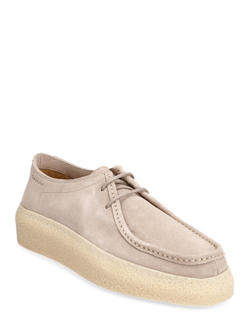 Se Bravoz Low Lace Shoe GANT Cream ved Booztlet
