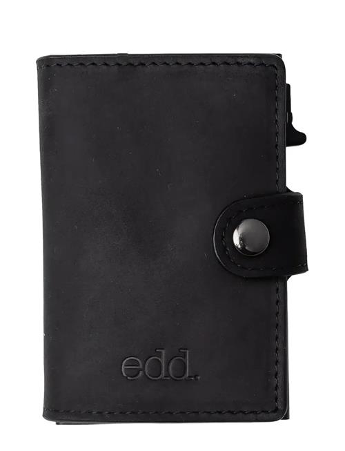 Rfid Leather/Alu Card Holder Edd. Black