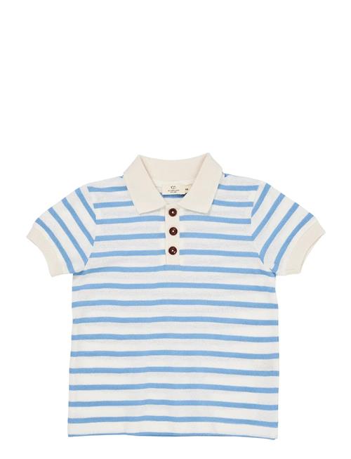 Pique Stripe Poloshirt W. Ss Copenhagen Colors Blue