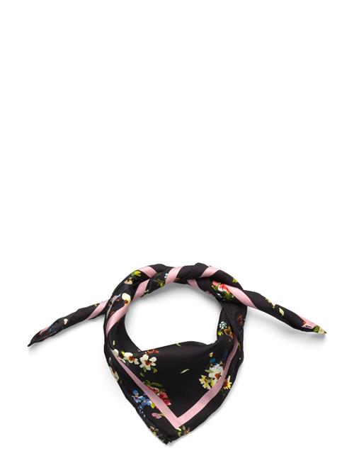 2287 Silk Scarves, Small Scarf STINE GOYA Black
