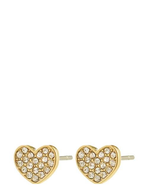 Emmett Earrings Gold-Plated Pilgrim Gold