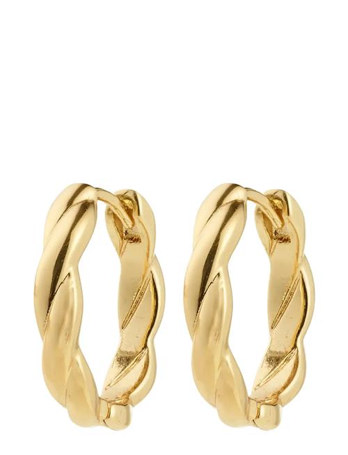 Declan Earrings Gold-Plated Pilgrim Gold