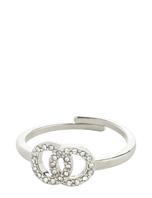 Lulu Halos Stack Ring Silver-Plated Pilgrim Silver