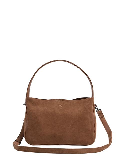 Esambg Cross. Bag, Suede Markberg Brown