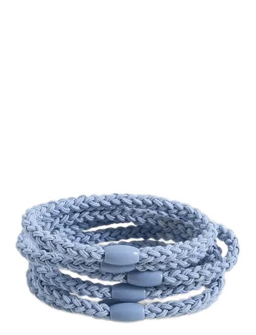 Pack 6 Hair Ties Mango Blue