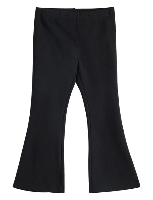 Leggings Flare Brushed Inside Lindex Black