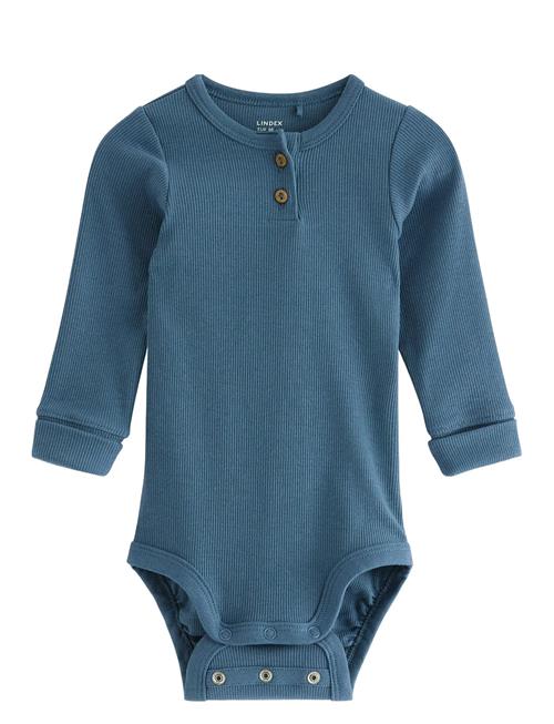 Body Henley Lindex Blue