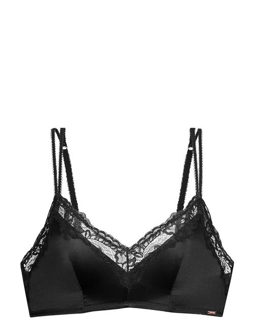 Origins-Shiny Micro Non Padded Bralette Dorina Black