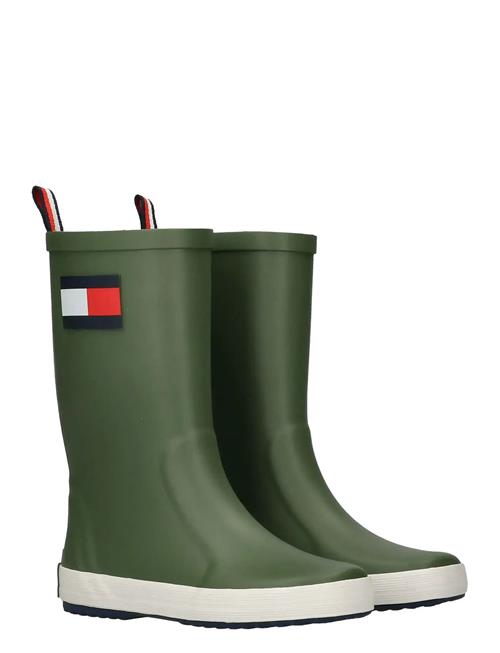 Tommy Hilfiger Flag Rubber Boots Tommy Hilfiger Green