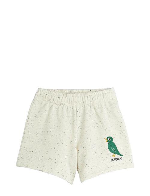 Bird Emb Neps Sweatshorts Mini Rodini Cream