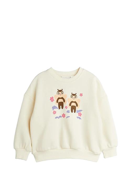 Bees Sp Sweatshirt Mini Rodini Cream