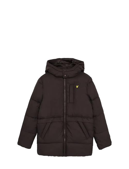 Ripstop Quilted Puffer Coat Lyle & Scott Black