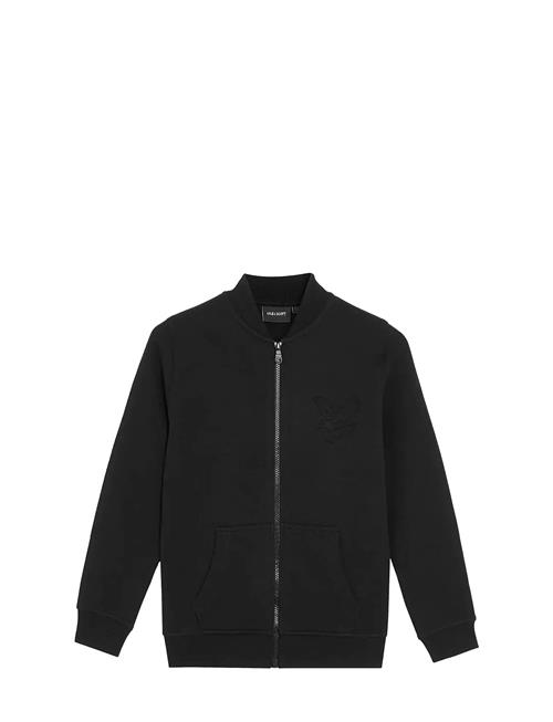 Embossed Eagle Track Jacket Lyle & Scott Black