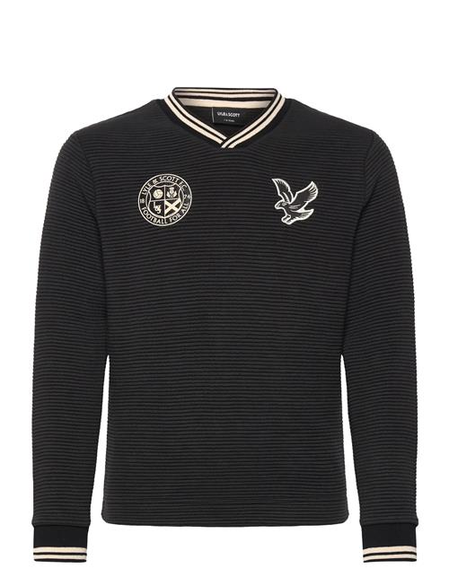 Football Sweatshirt Lyle & Scott Black