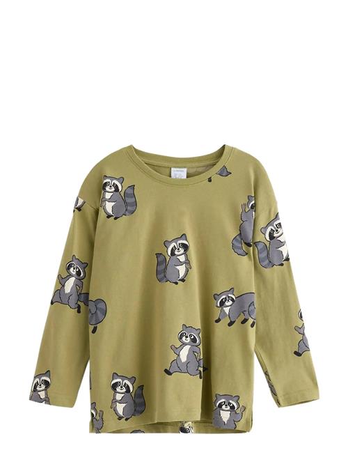 Top Ls Racoon Aop Lindex Khaki