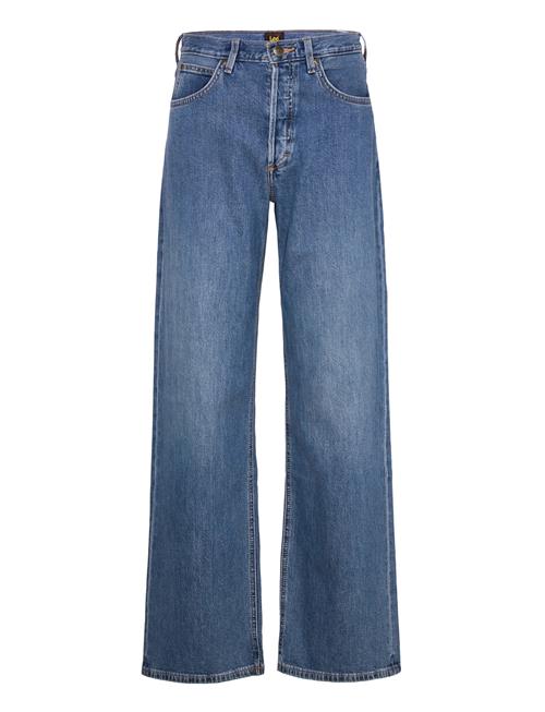 Se Low Slung Slouch Lee Jeans Blue ved Booztlet