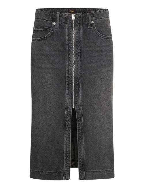 Moto Skirt Lee Jeans Grey
