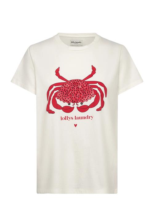 Se Romall Crab Tee Ss Lollys Laundry White ved Booztlet