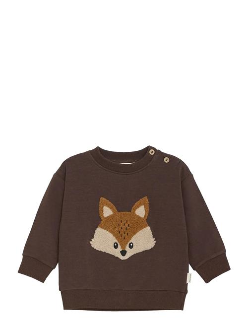 Sweatshirt Ls Minymo Brown