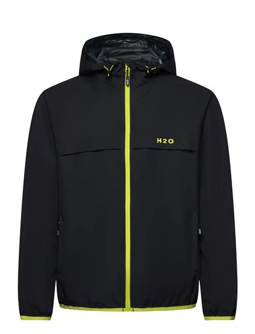 Rømø Festival Lw Rain Jacket - Pack H2O Black
