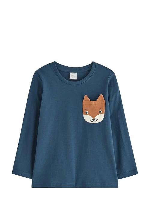 Long-Sleeved Top Lindex Blue