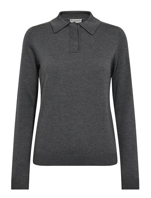Bs Eirin Regular Fit Knitwear Bruun & Stengade Grey