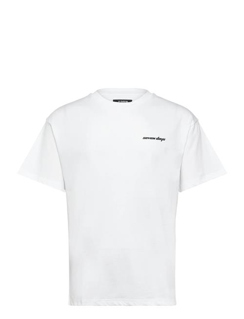 Organic Regular Star Tee 7 DAYS Active White