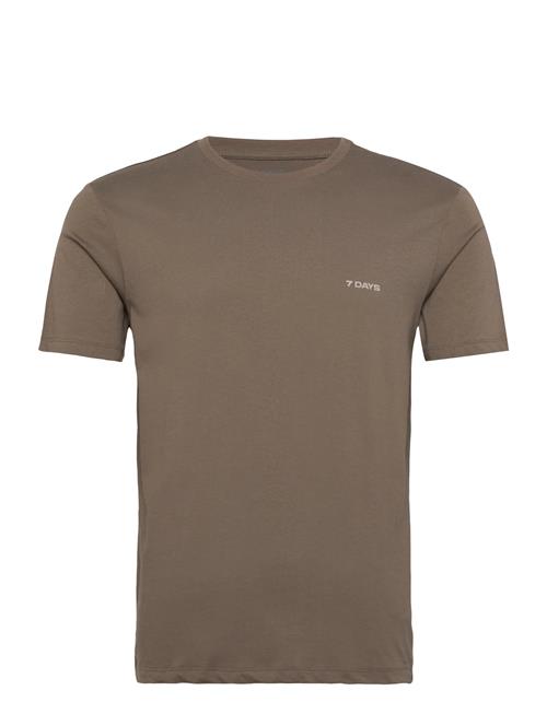 Organic Basic Tee 7 DAYS Active Khaki