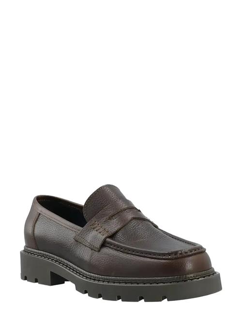 Biajeff Penny Loafer Texas Tumbled Bianco Brown