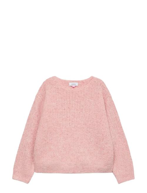 Vmwendy Ls Boatneck Short Pullover Girl Vero Moda Girl Pink