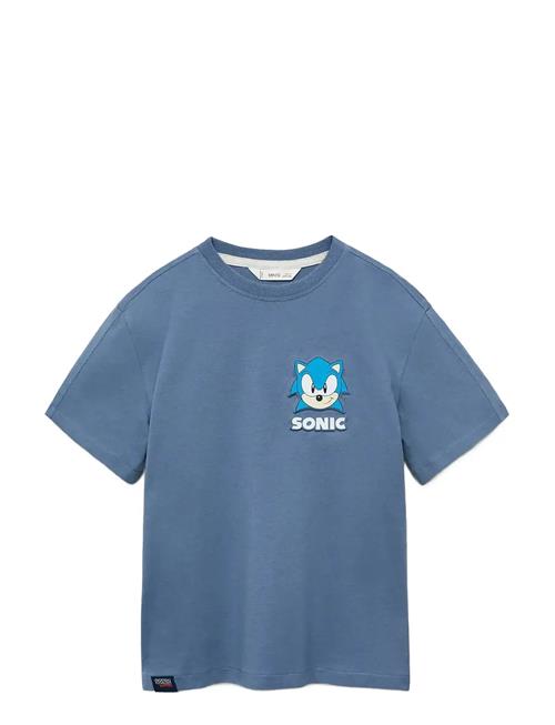 Embossed Sonic T-Shirt Mango Blue