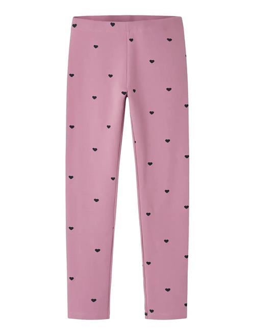 Nkfdavina Aop Swe Legging Bru Noos Name It Pink