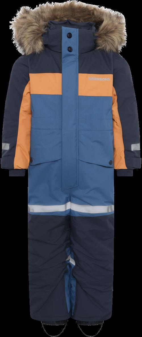 Didriksons Bjärven Kids 4 Overordnet Vinter Galaxy Blue  Galaxy Blue-100 cm  Blå  100 cm  mand