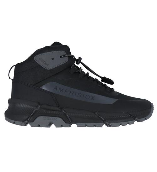 Geox Vinterstøvler - Flexyper - Black/Grey