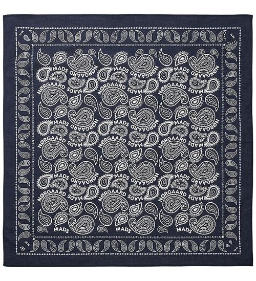 Mads Nørgaard Tørklæde - 55x55 cm - Paisley - Parisian Night
