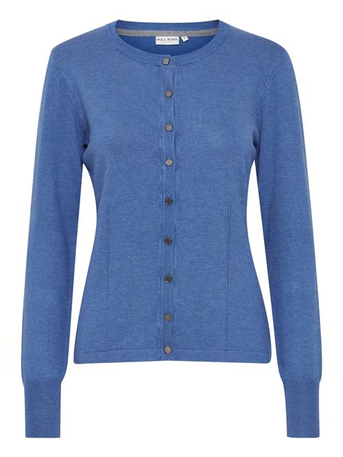 PULZ Jeans Cardigan 'SARA'  blå / blå-meleret