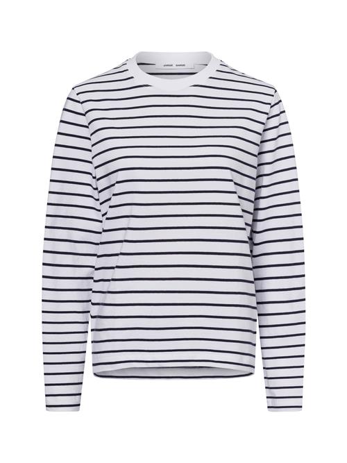 Se Samsøe Samsøe Shirts 'Camino'  sort / hvid ved About You