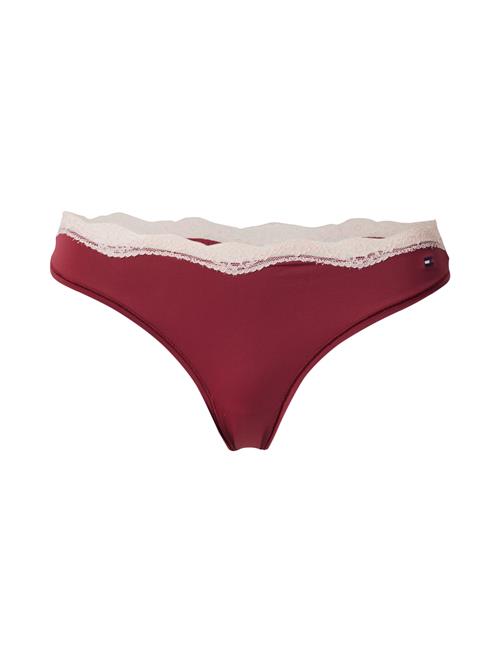 TOMMY HILFIGER String  lyserød / rød