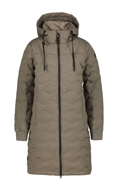 ICEPEAK Udendørsfrakke 'Vadodara'  khaki / sort