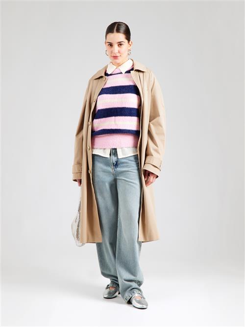 FRNCH PARIS Pullover  marin / pastelgul / lyserød