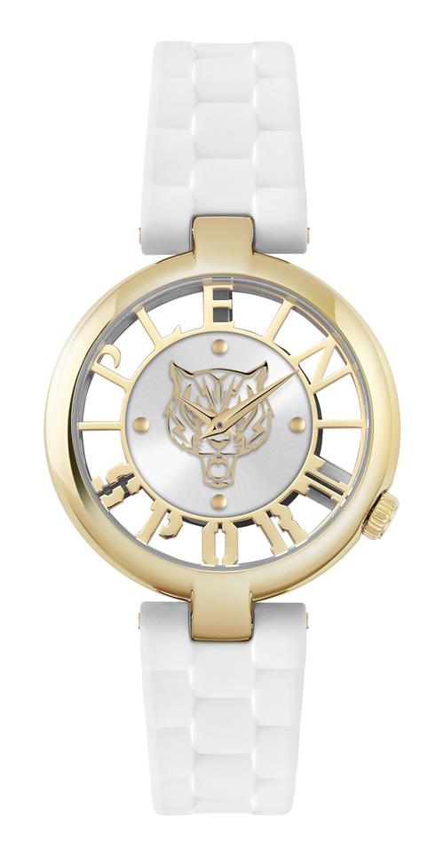 Plein Sport Analogt ur 'TIGER LUXE'  guld / hvid