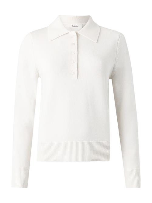 SELECTED Pullover 'SLFTHEA'  hvid