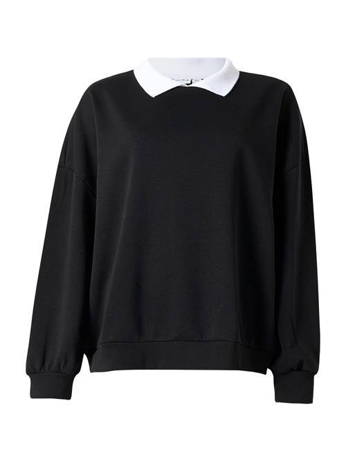 Noisy may Sweatshirt 'NMSELDA'  sort / hvid