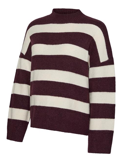Vero Moda Maternity Pullover  lysebeige / vinrød