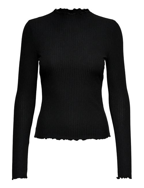 Onlemma L/S High Neck Top Noos Jrs ONLY Black