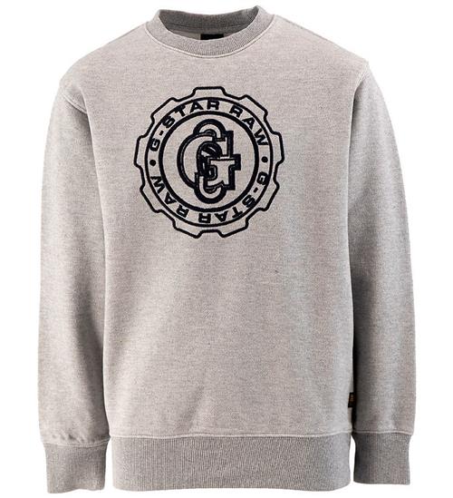G-Star RAW Sweatshirt - Crew - Grey Heather