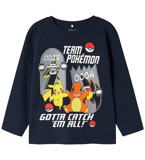 Name It Bluse - NmmStern - Pokemon - Navy Blazer