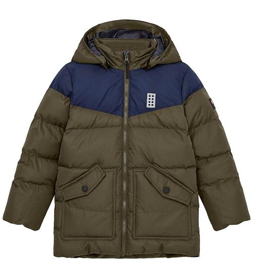 LEGOÂ® Wear Vinterjakke - LwJebel 733 - Grøn/Blå