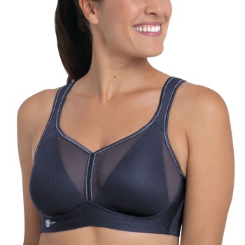 Anita Bh Active Air Control DeltaPad Sports Bra Marineblå B 85 Dame